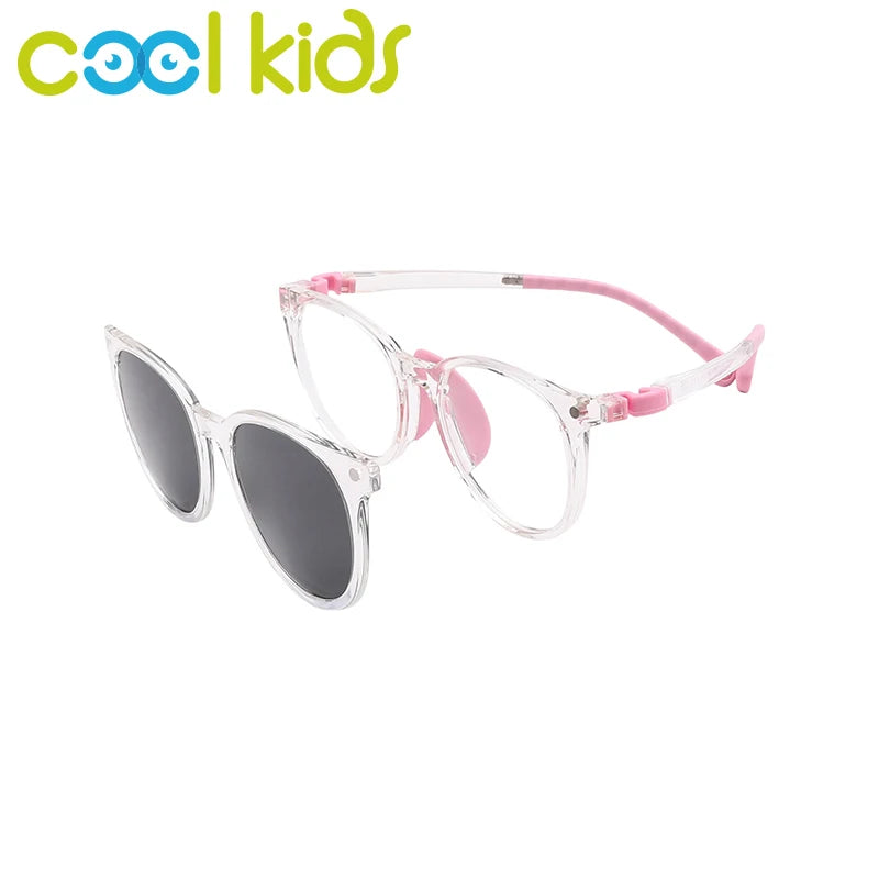 COOL KIDS Outdoor Sun Glasses Children Optical Hiking Glasses Prescription Eyeglasses TR90 Flexible Glasses Frame Fashion Design - Jamboshop.com