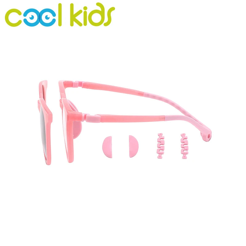 COOL KIDS Outdoor Sun Glasses Children Optical Hiking Glasses Prescription Eyeglasses TR90 Flexible Glasses Frame Fashion Design - Jamboshop.com