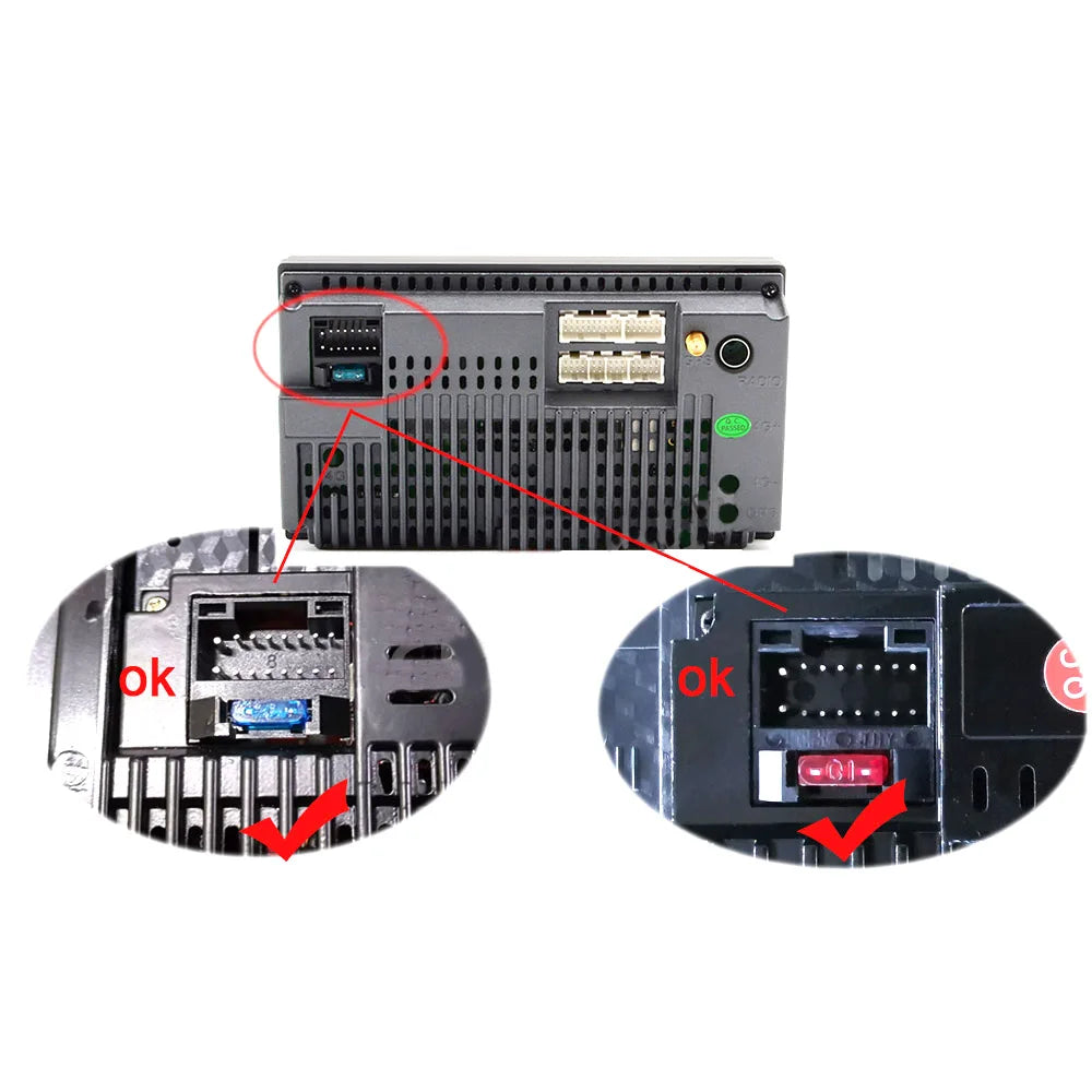 ISO Cable Car Android Player 2Din Stereo Radio Accessories for Kia Suzuki VW Hyundai Honda Toyota Nissan Mitsubish Ford Outlande - Jamboshop.com