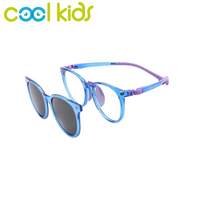 COOL KIDS Outdoor Sun Glasses Children Optical Hiking Glasses Prescription Eyeglasses TR90 Flexible Glasses Frame Fashion Design - Jamboshop.com