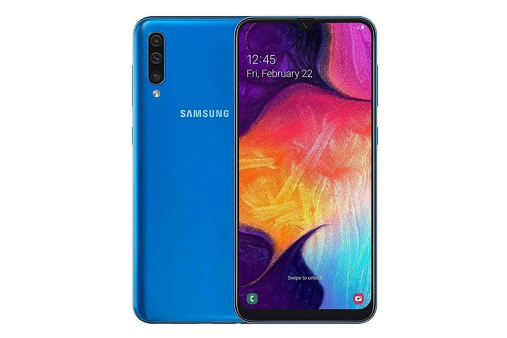 Samsung Galaxy A50 A505FD A505FN/DS Dual Sim Global Version 4GB RAM 128GB ROM 6.4" NFC Exynos 4G LTE Original