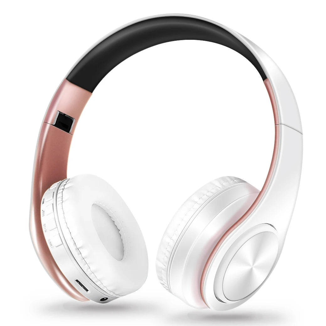 HIFI Stereo Earphones Bluetooth Headphone Music Headset FM and Support SD Card with Mic for Mobile Xiaomi Iphone Sumsamg Tablet - Jamboshop.com