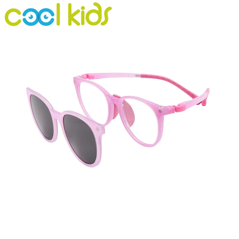 COOL KIDS Outdoor Sun Glasses Children Optical Hiking Glasses Prescription Eyeglasses TR90 Flexible Glasses Frame Fashion Design - Jamboshop.com