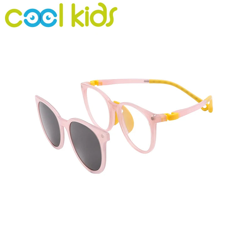 COOL KIDS Outdoor Sun Glasses Children Optical Hiking Glasses Prescription Eyeglasses TR90 Flexible Glasses Frame Fashion Design - Jamboshop.com