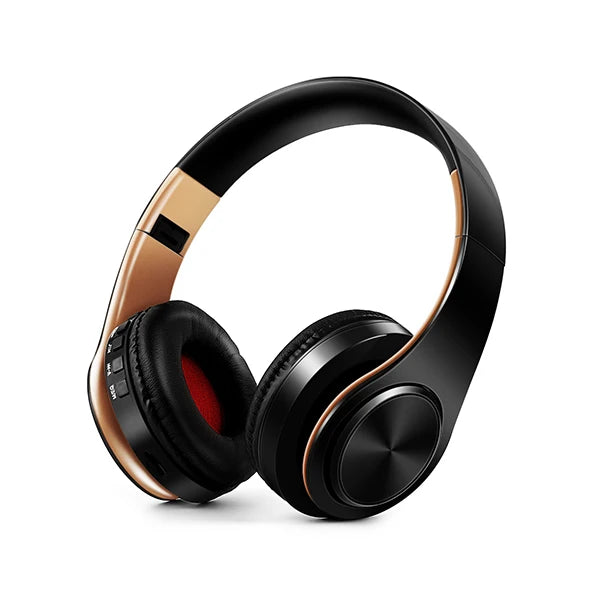 HIFI Stereo Earphones Bluetooth Headphone Music Headset FM and Support SD Card with Mic for Mobile Xiaomi Iphone Sumsamg Tablet - Jamboshop.com