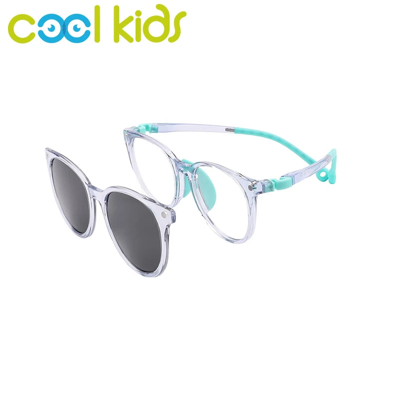 COOL KIDS Outdoor Sun Glasses Children Optical Hiking Glasses Prescription Eyeglasses TR90 Flexible Glasses Frame Fashion Design - Jamboshop.com