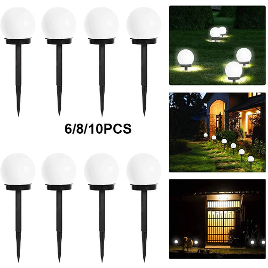 Solar Light Outdoor Solar Garden Light Solar Pathway Landscape Light Waterproof Solar Lawn Lamp For Home Yard Patio Driveway - Jamboshop.com