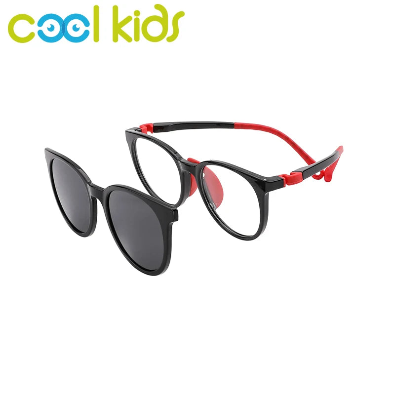 COOL KIDS Outdoor Sun Glasses Children Optical Hiking Glasses Prescription Eyeglasses TR90 Flexible Glasses Frame Fashion Design - Jamboshop.com