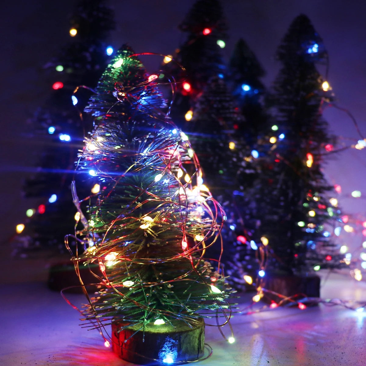 Solar Garland Led String Lights Outdoor Christmas Lights String Christmas Decor For Tree Home Garden New Year 2023 - Jamboshop.com