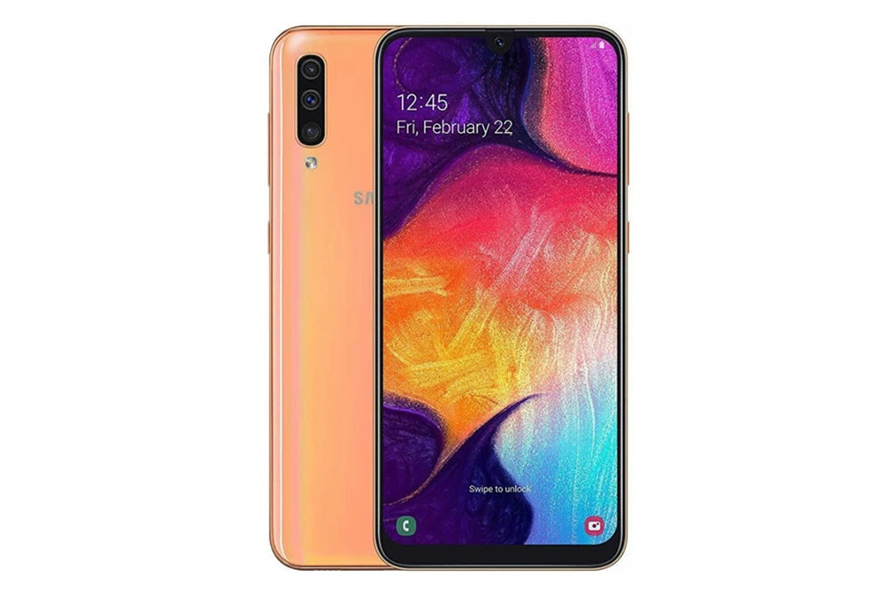 Samsung Galaxy A50 A505FD A505FN/DS Dual Sim Global Version 4GB RAM 128GB ROM 6.4" NFC Exynos 4G LTE Original