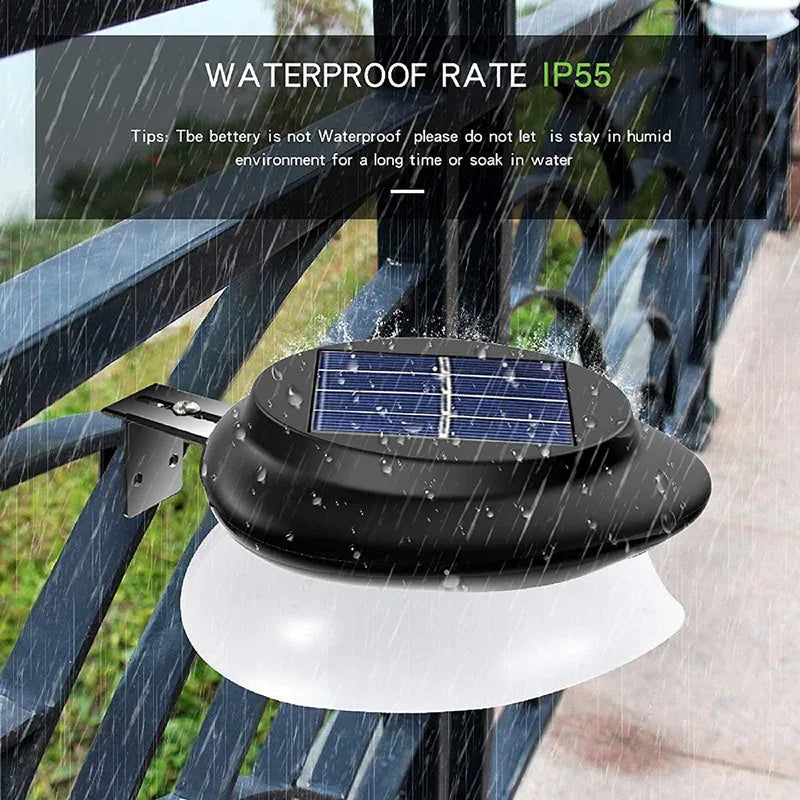 LED Solar Outdoor Light Sensor Waterproof For Home Decorative Garden Patio Landscape Fence Wireless Convenient Street Wall Lamp - Jamboshop.com