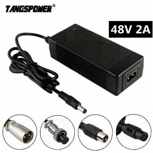 TANGSPOWER 48V 2A electric bike lead acid battery charger for 57.6V Lead-acid Battery e-bike Scooters Motorcycle Charger - Jamboshop.com