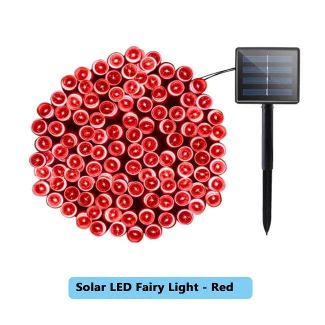 Solar lamp string Outdoor Lighting led 7M 22M 200LEDs For Garden Decoration Christmas Fairy Light Home Solar Power Lamp - Jamboshop.com