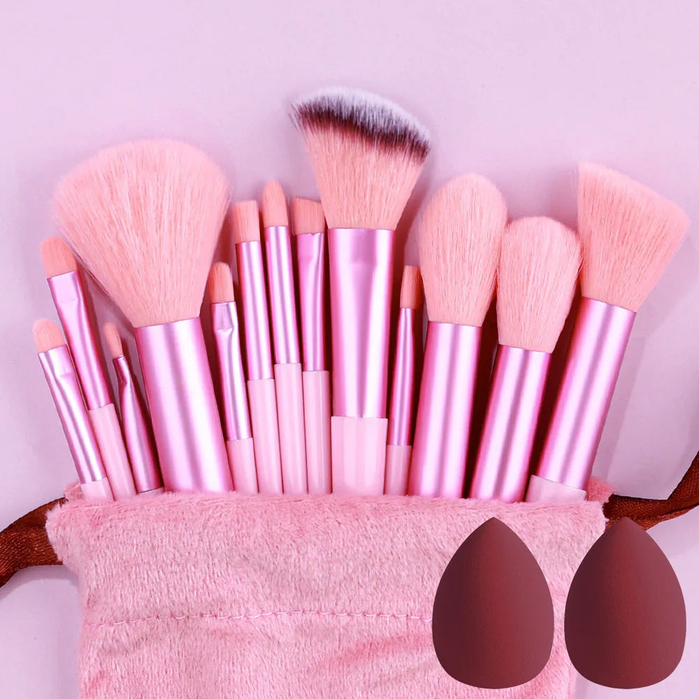 Makeup Brushes Set Highlighter Foundation Brush Eyeshadow Loose Powder Brush Concealer Women Blending Beauty Makeup Tools