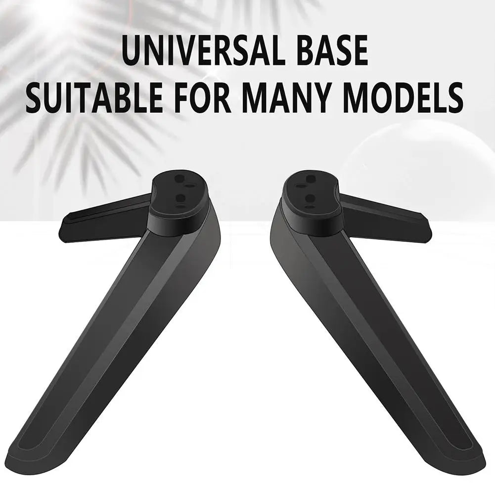 Universal TV Base Pedestal Feet TV Stand Mount Table Desktop Bracket Accessories Tv Stand Holder