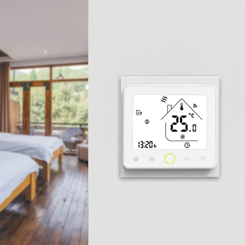 MOES WiFi Water/Electric Floor Heating Thermostat Gas Boiler Temperature Controller Smart Alexa tuya Google Voice zigbee Control - Jamboshop.com