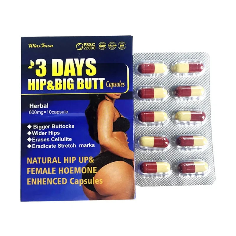 Buttock Enlargement Pills Natural Hip Lift Up Cap Lady Hip Lift Up Butt Big Ass Buttock Lift Butt Buttock Health Food