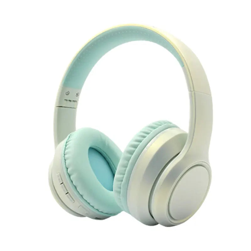 Fashion Bluetooth V5.1 Gaming Headset Stereo Deep Bass Wireless Headphone Foldable with Mic In Stock Available