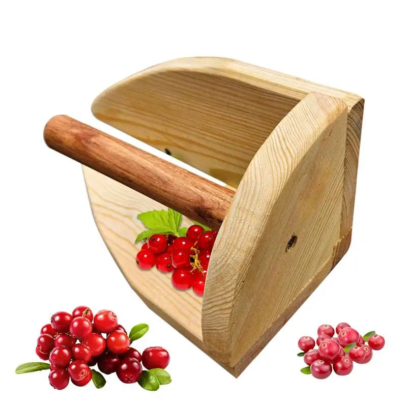 new 1pc  Wooden Handle Berry Picker Blueberry Collection Convenient Handle Picking Tool Greenhouse Garden Farm Fruit Harvester