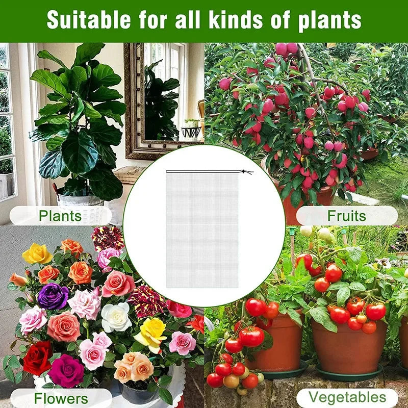 Plant Protection Bag Bonsai Tree Fruit Vegetable Cover Bug Net Pest Control Anti-Bird Garden Orchard Farm Insect Net Garden Tool