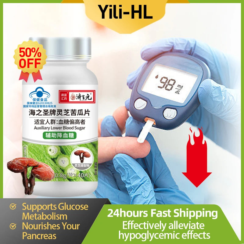 Diabetes Supplement High Blood Sugar Diabetic Control Blood Glucose Bitter Melon Extract Tablet