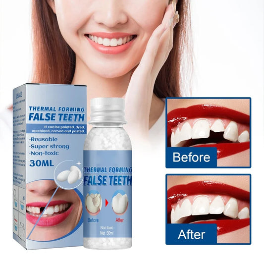 Resin Tooth Repair Glue Shapeable Teeth Fill Gaps Solid Glue Temporary Teeth Repair Falseteeth Glue Dental Beauty Health