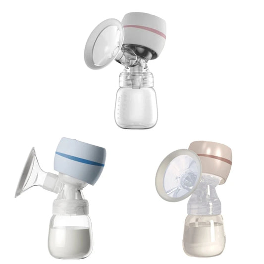 2024 New Automatic Breast Pump Electric Single Breast Pump Stable & Efficient Suction 2 Mode Massage & Pump Powerful Motor 180ml