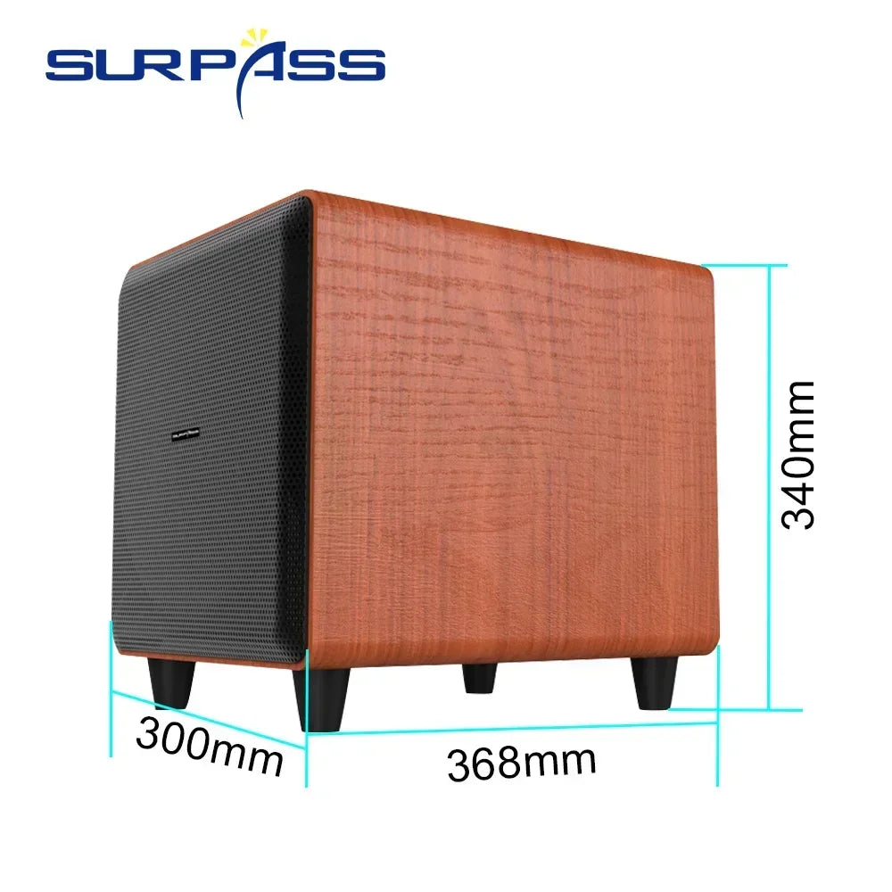 HiFi Full Range Subwoofer Speaker 90W Big Pwer 10" Sub woofer Heavy Bass Loudspeaker Box Audio Music Home Sound System Subwoofer