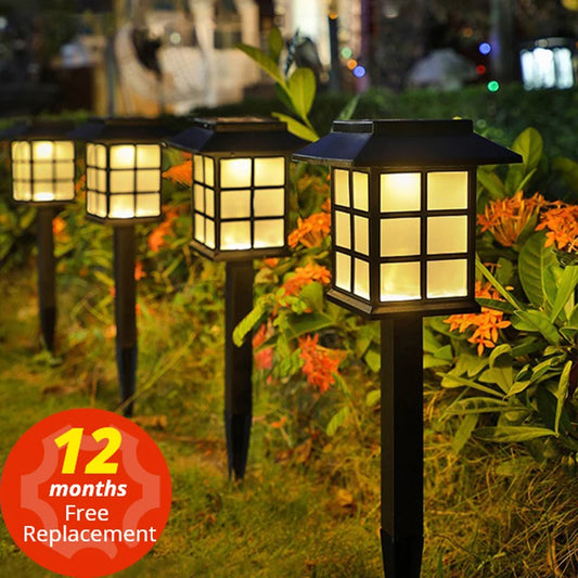 Outdoor Solar Lights Home Garden Patio Walkway Lawn Waterproof Led Solar Lamp Christmas Decorations Energy Yard Lantern Lighting - Jamboshop.com