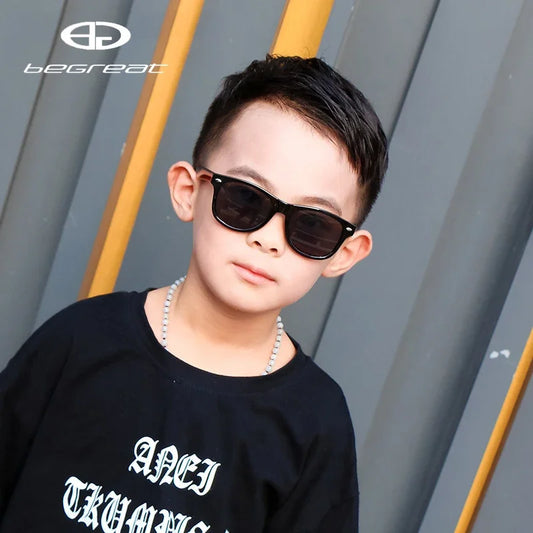 BEGREAT Kids Sunglasses Square Children Boy Girl Stylish Baby Student Eyeglasses Party Eyewear Gafas De Sol Oculos De Sol UV400 - Jamboshop.com