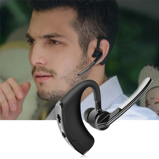 V8/V9 Wireless Bluetooth Earphone Noise Reduction Driving Sports Headphones Business Handsfree Call Earbud With Mic Bass Headset - Jamboshop.com