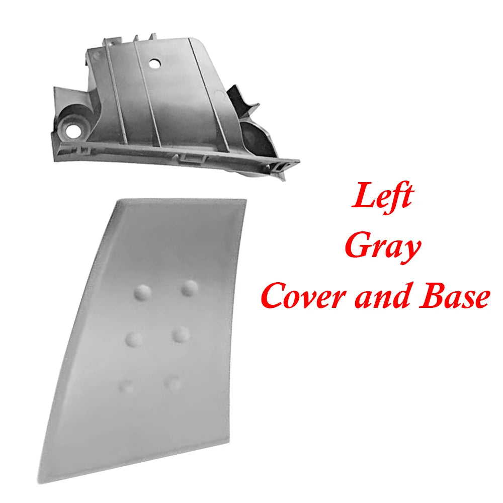 Gray And Black Car Inner Handle Cover For Peugeot 107 Toyota Aygo Citroen C1 2005-2014 Door Buckle Hand Cover Door Armrest Base - Jamboshop.com