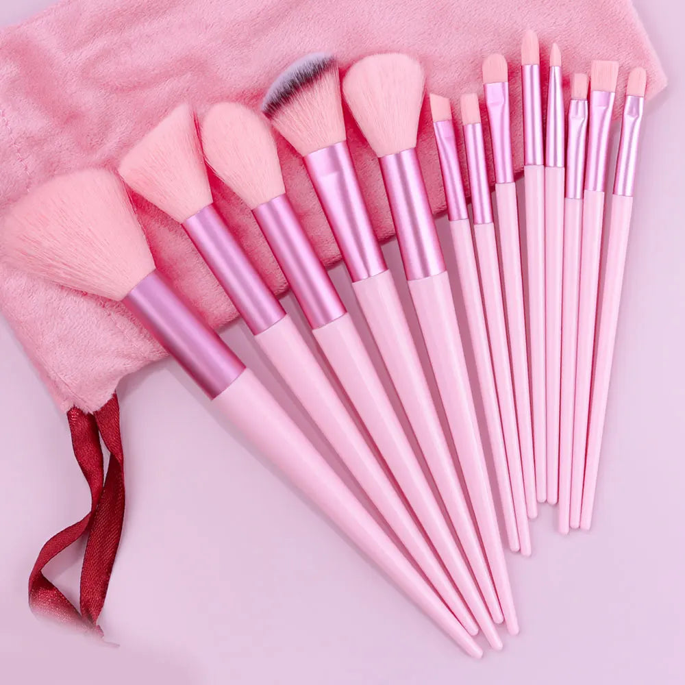 Makeup Brushes Set Highlighter Foundation Brush Eyeshadow Loose Powder Brush Concealer Women Blending Beauty Makeup Tools