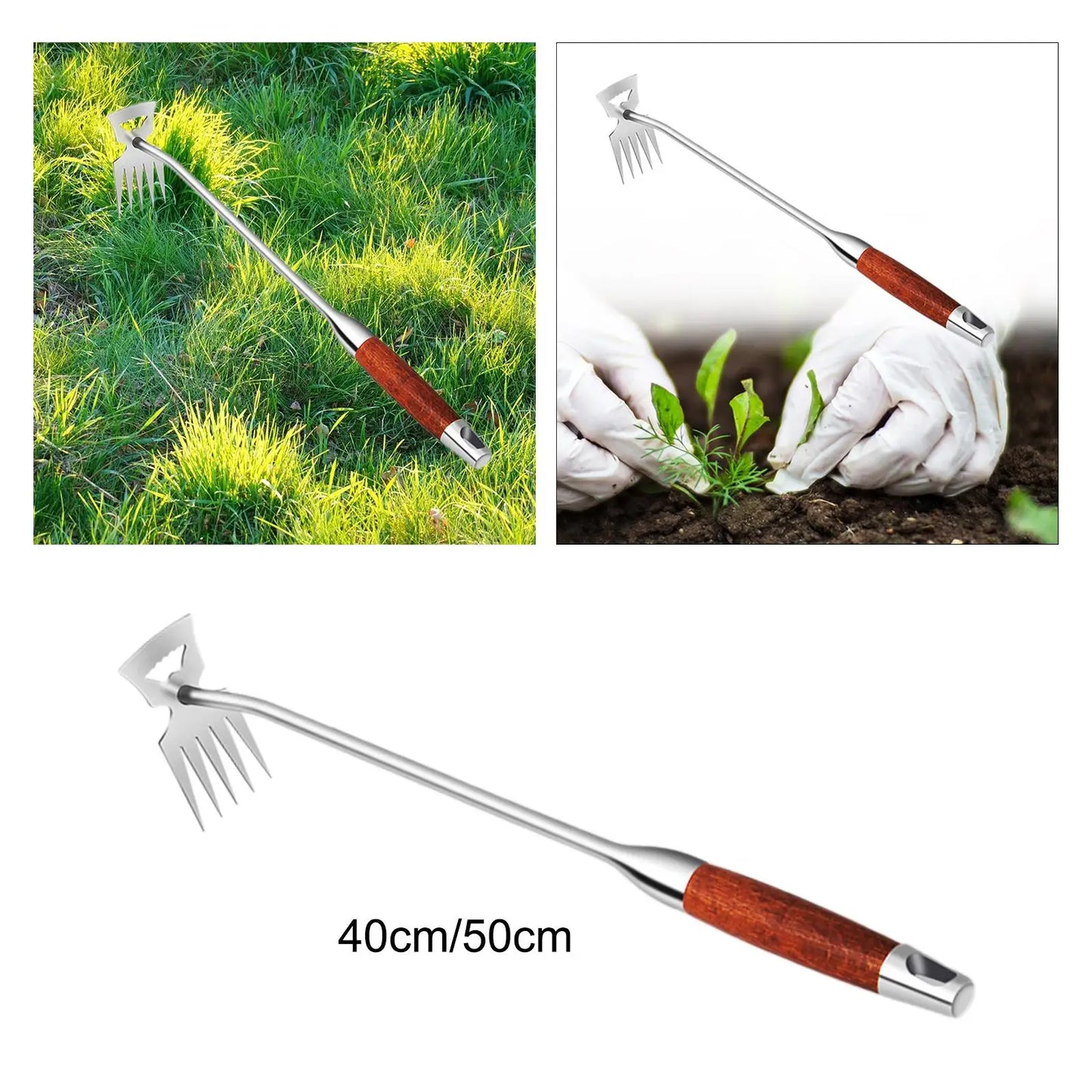 Weeds Puller Tool Manual Garden Weeds Pulling Tool for Farm Weeding Planting