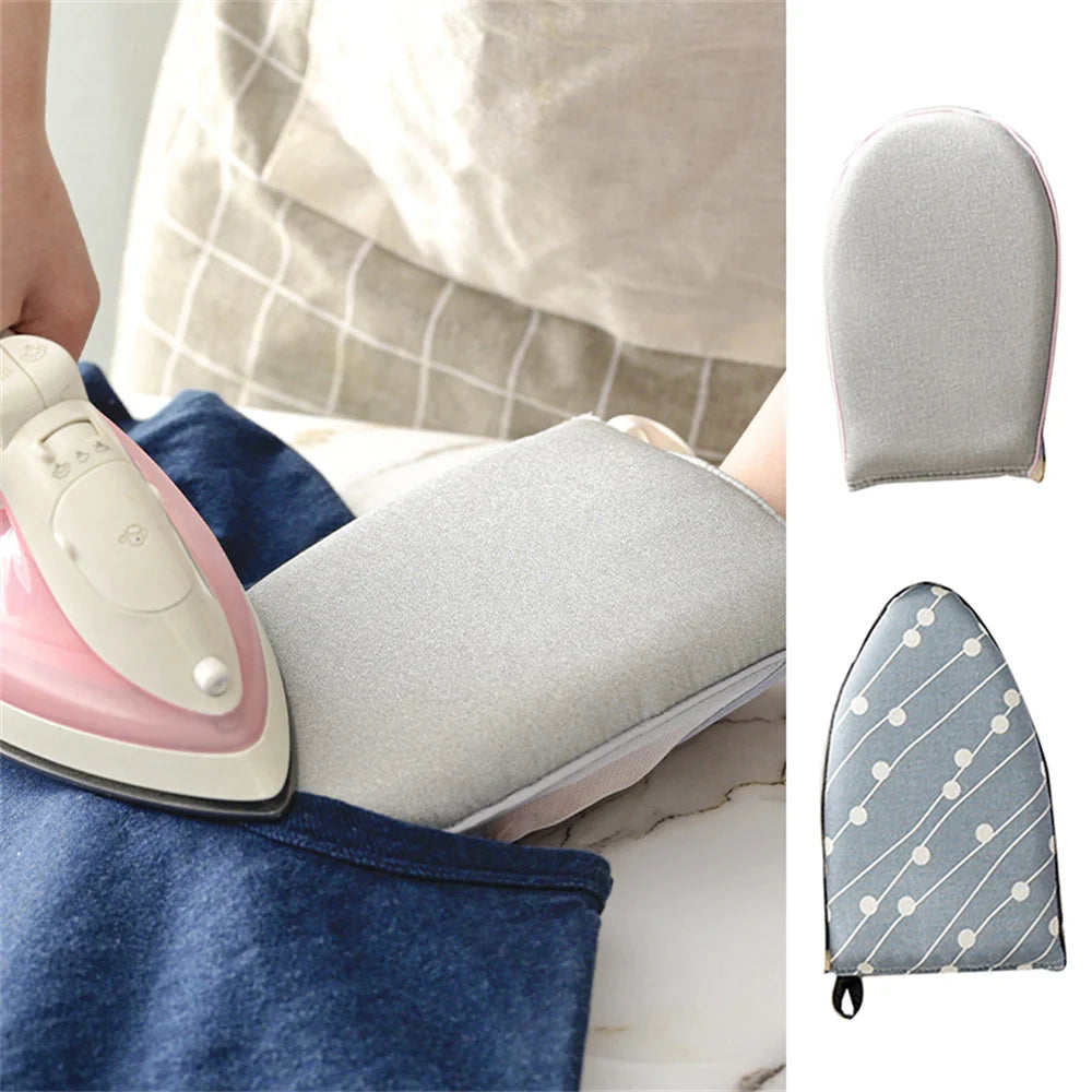 Mini Electric Iron Portable Travel Craft Clothing Sewing Pad Electric Protection Household Cover Iron Supplies with Ironing Pads