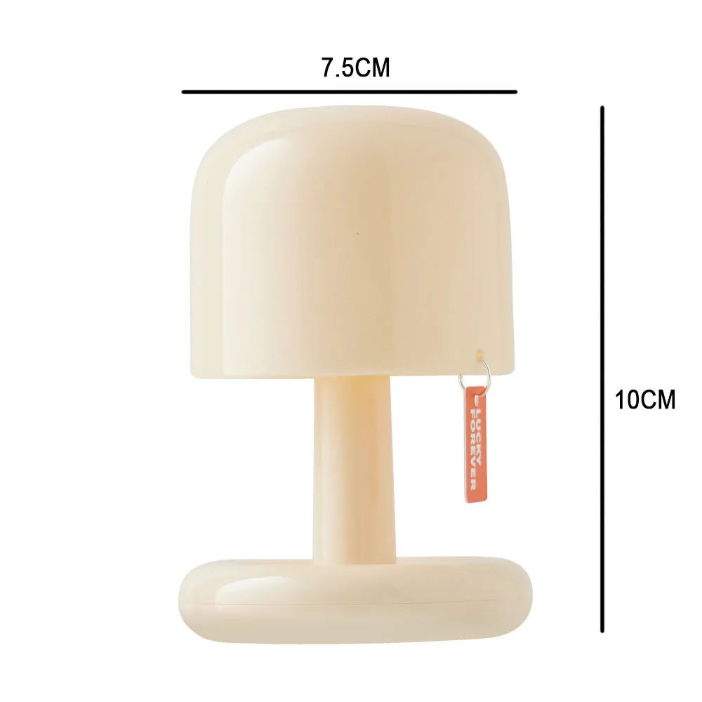 Mini Desktop Sunset Night Lamp Creative USB Rechargeable Mushroom Style Led Night Light for Coffee Bar Home Decor Bedroom - Jamboshop.com