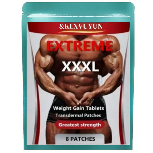 Anabolic Weight Gain Tablets Transdermal Patches - For Quick Muscle Mass Growth - Maximum Strength