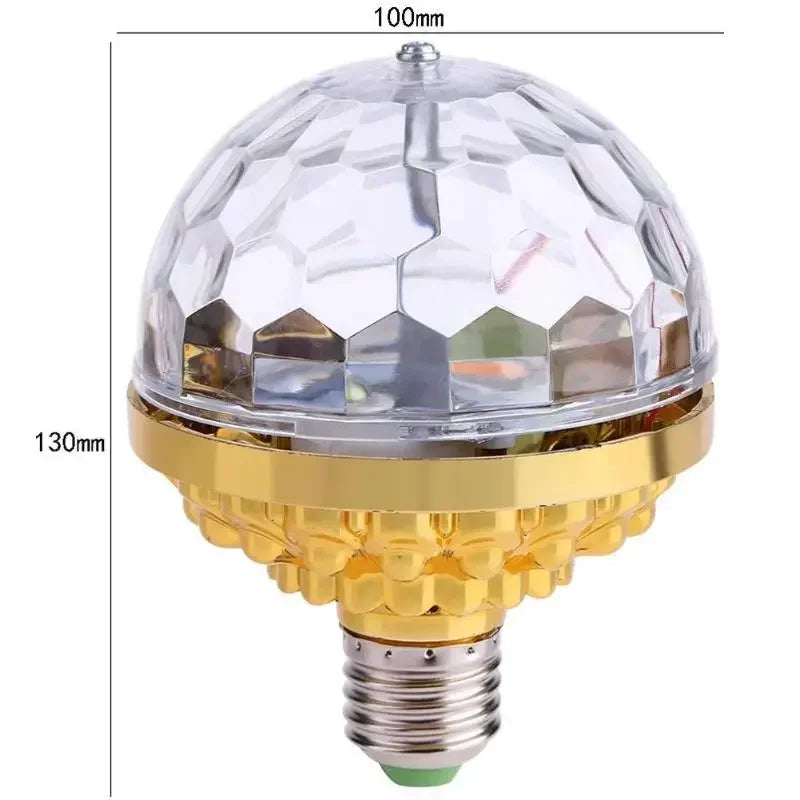 E27 Stage Light Colorful Small Magic Ball Rotating LED Stage Lamp Bulb For DJ Disco Ambient Light - Jamboshop.com