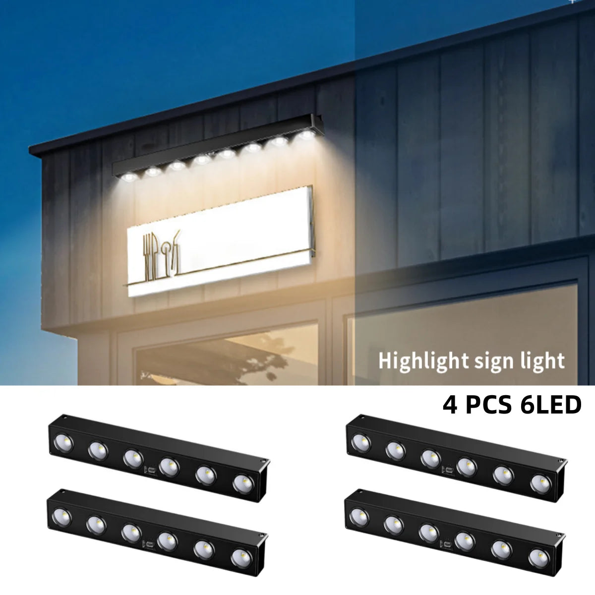 Solar Wall Light Outdoor Waterproof Wall Lamp Track Lighting For Home Garden Patio Villa Outdoor Decoration Outside Sunlights - Jamboshop.com