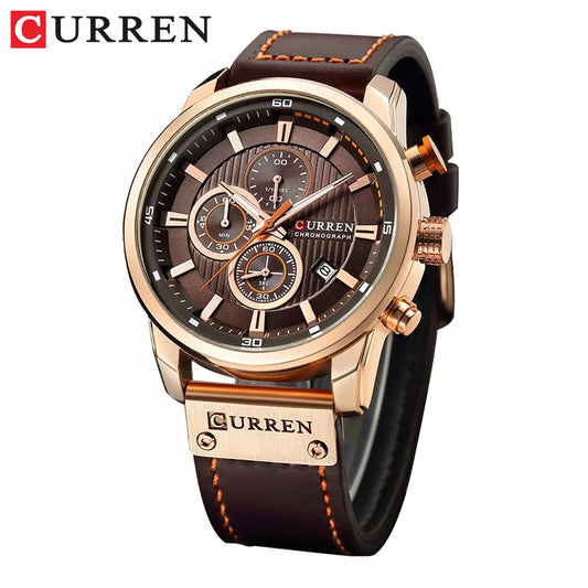 CURREN Fashion Date Quartz Men Watches Top Brand Luxury Male Clock Chronograph Sport Mens Wrist Watch Hodinky Relogio Masculino - Jamboshop.com