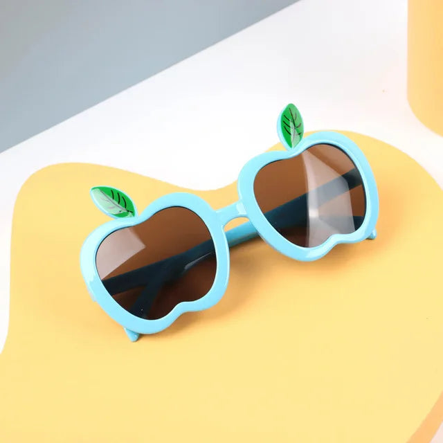 Apple Shape Children's Sunglasses Trendy Beach Sun Glasses UV400 Girls Boys Eyeglasses Outdoor Shades Decoration Eyewear - Jamboshop.com