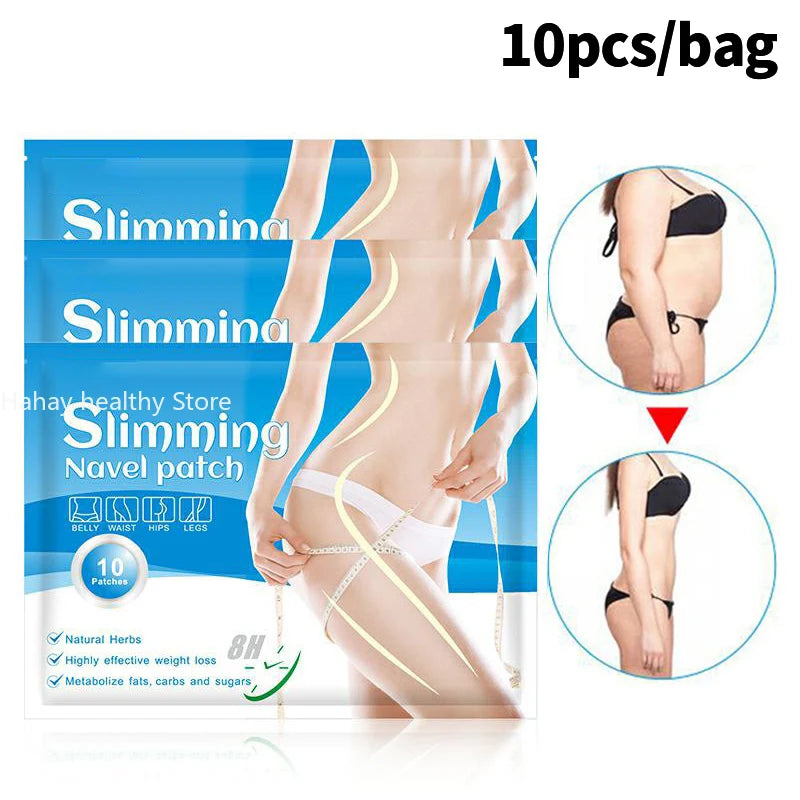 Belly Slimming Patch Fast Burning Fat Lose Weight Detox Abdominal Navel Sticker Dampness-Evil Removal Improve Stomach Tool