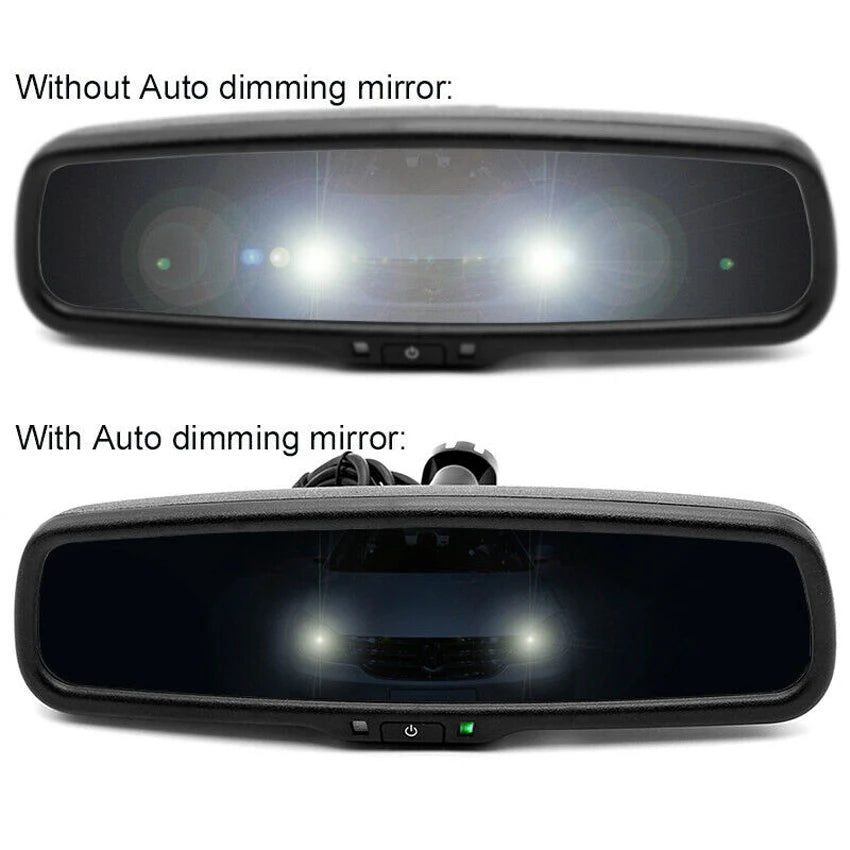 iPoster Car Rear View Mirror For Hyundai Kia Renault Ford Toyota Electronics Auto Dimming Anti-glare No1 Bracket Car Accessories - Jamboshop.com