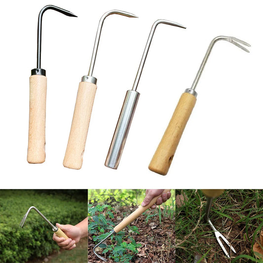 1PC Hand Garden Weeder Tools Grass Puller Garden Weeding Hook Weed Grass Root Remover For Backyard Farm Planting Weeds Tools