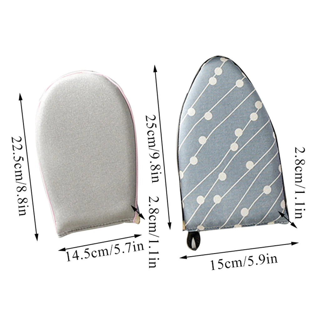 Mini Electric Iron Portable Travel Craft Clothing Sewing Pad Electric Protection Household Cover Iron Supplies with Ironing Pads