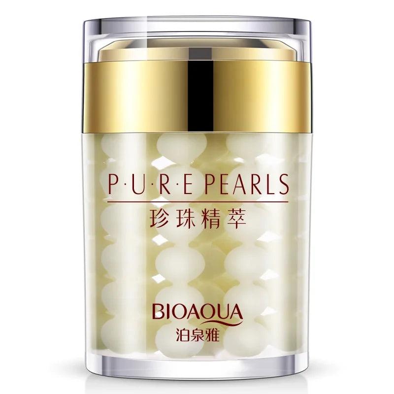 BIOAQUA Pure Pearl Face Cream Moisturizing Skin Firming skincare Facial Cream Beauty Health Skin Care