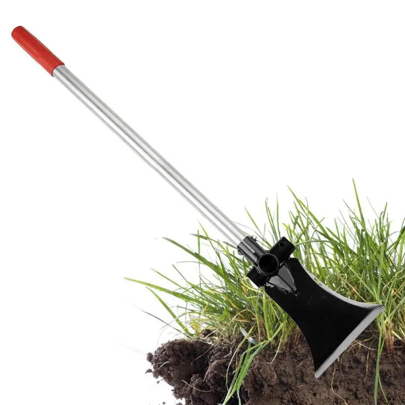 Steel Flat Shovel Multi-Functional Garden Scraper Shovel Rust Resistant Farm Weeding Planting Shovel for Digging in Garden Beds