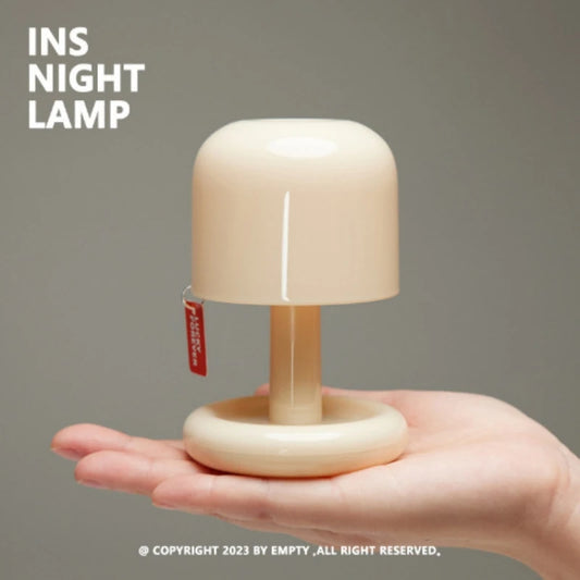 Mini Desktop Sunset Night Lamp Creative USB Rechargeable Mushroom Style Led Night Light for Coffee Bar Home Decor Bedroom - Jamboshop.com