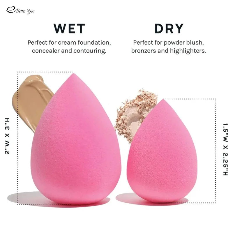 1pcs Mini Makeup Sponge Powder Puff Beauty Sponge for Makeup Concealer Liquid Foundation Face Cosmetic Puff Make Up Sponge Tool