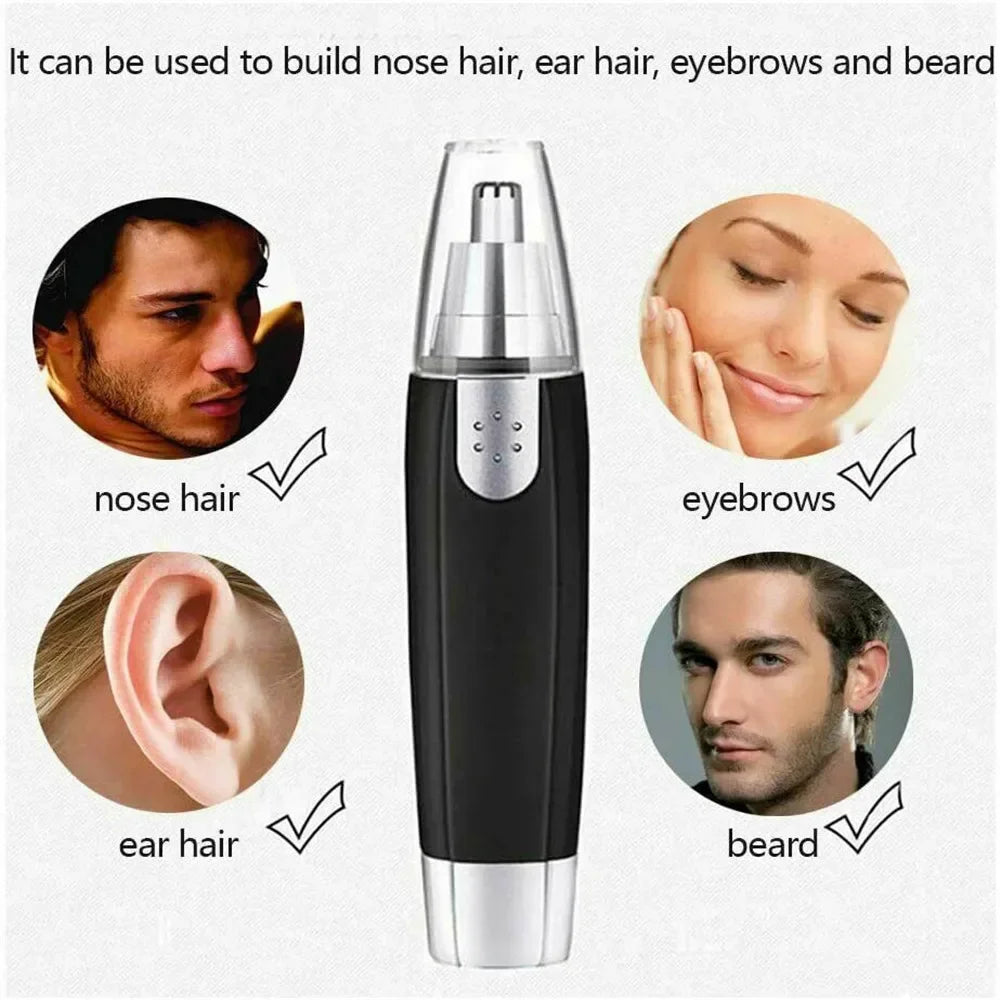 Electric Nasal Hair Slimmer Tools Shadowing Knife Push Men's Ear Shaving Machine for Men Neck Eyebrows Razors Women's Razor Care